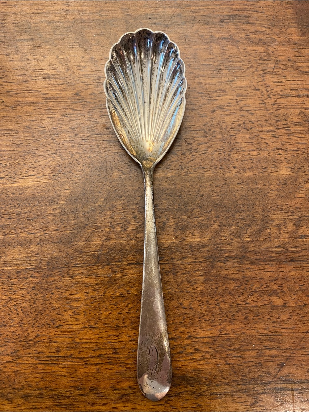 S. KIRK & SON Wadefield Sterling Silver Sugar Spoon Old Maryland
